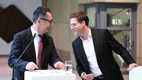 Grüne und CDU einigen sich auf Koalitionsverhandlungen