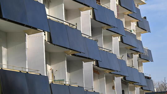 Sogenannte Balkonkraftwerke