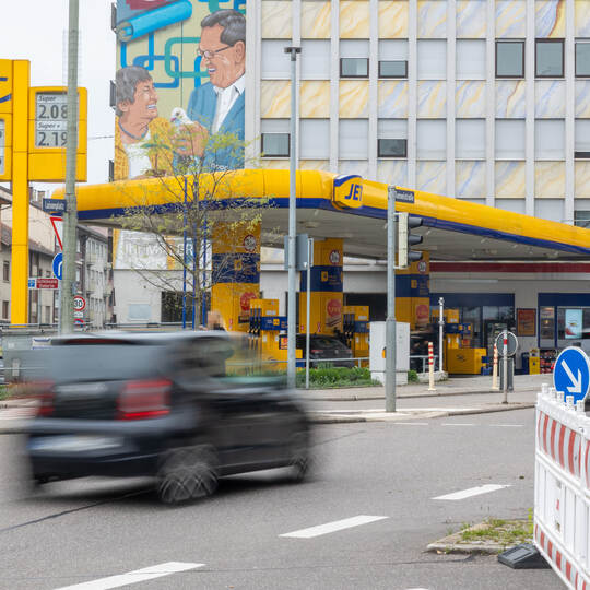 Überfall Tankstelle Luisenstraße