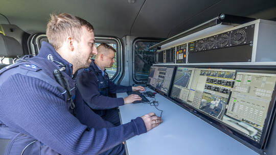 Speedweek Abstandsmessung A8