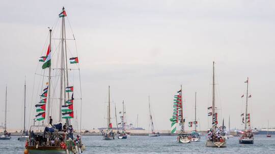Nahostkonflikt - Gaza-Flotte in Barcelona