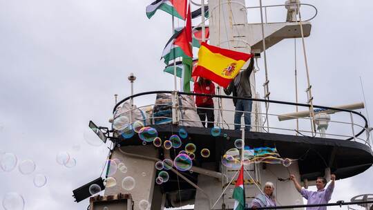 Nahostkonflikt - Gaza-Flotte in Barcelona