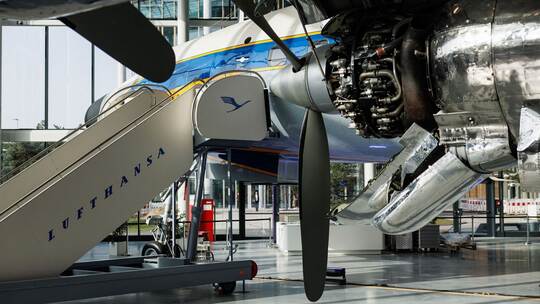 Lufthansas neues Besucherzentrum.