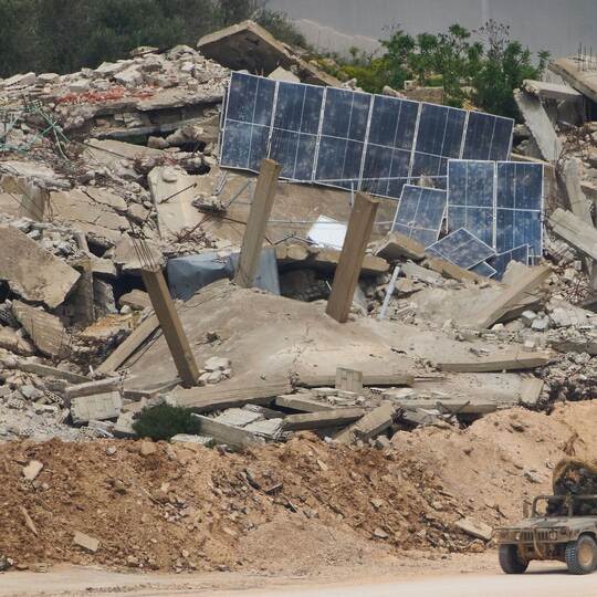 Nahostkonflikt - Grenze Israel-Libanon
