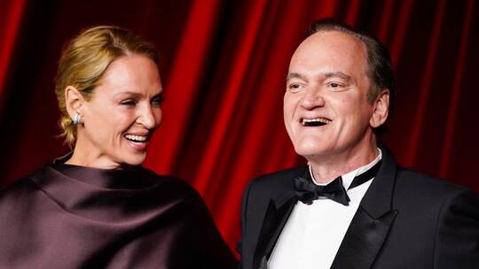 Uma Thurman und Quentin Tarantino
