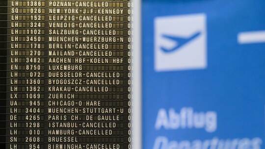 Lufthansa-Streik - Frankfurt/Main