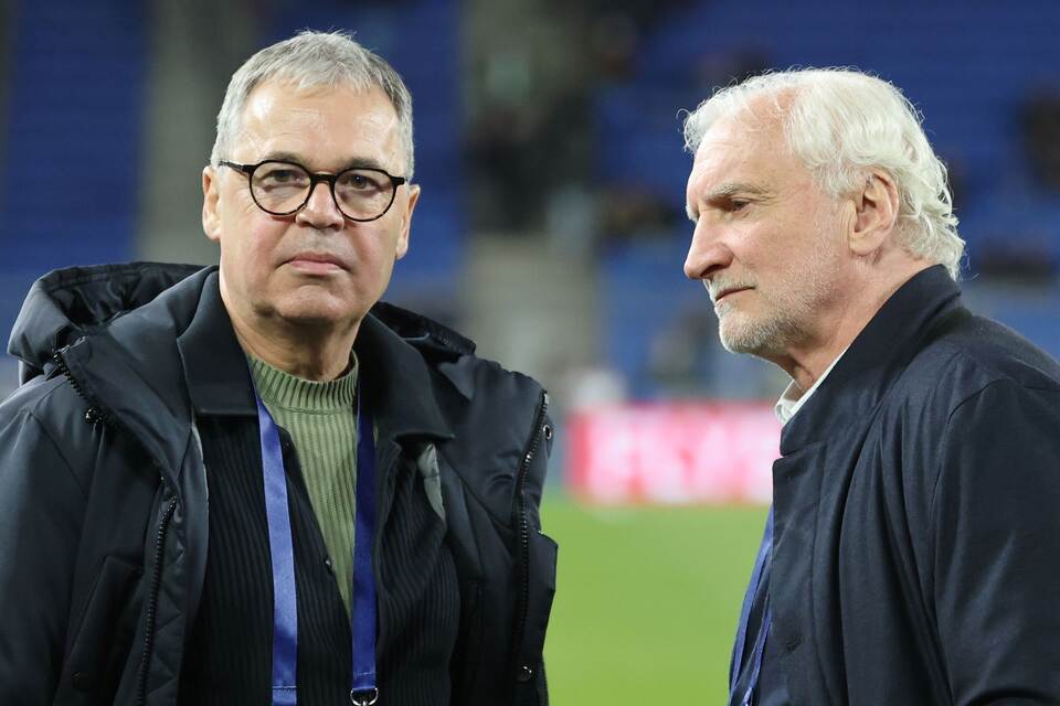 Andreas Rettig und Rudi Völler