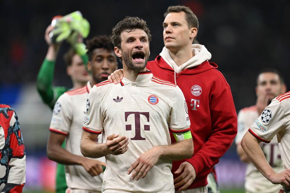 Thomas Müller und Manuel Neuer