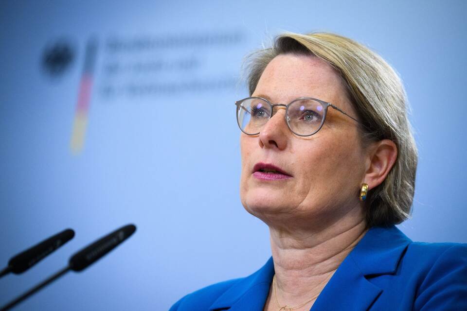 Pressekonferenz von Bundesjustizministerin Hubig
