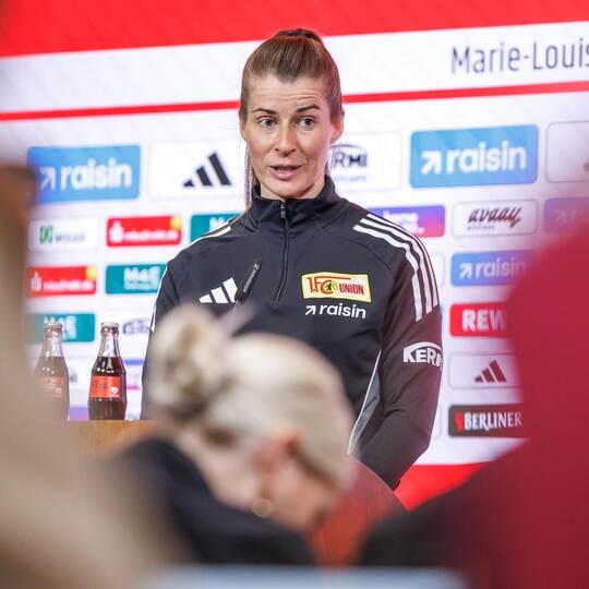 Union Berlin Pressekonferenz mit Trainerin Eta