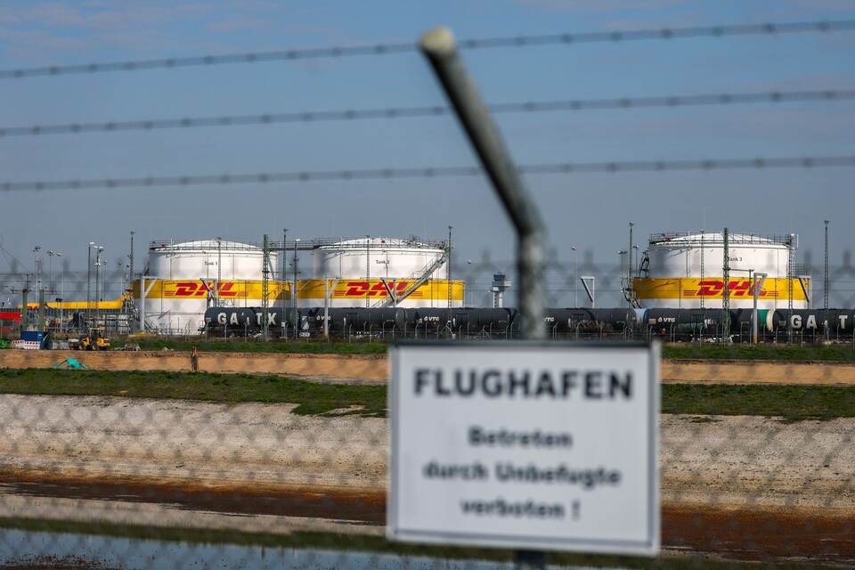 DHL-Tanklager am Flughafen Leipzig/Halle