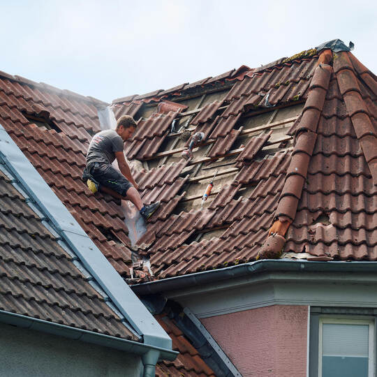 Aufräumarbeiten nach möglichem Tornado in Hagen