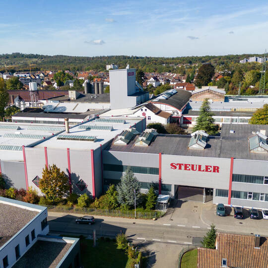 Steuler Fliesen Mühlacker Luftbild