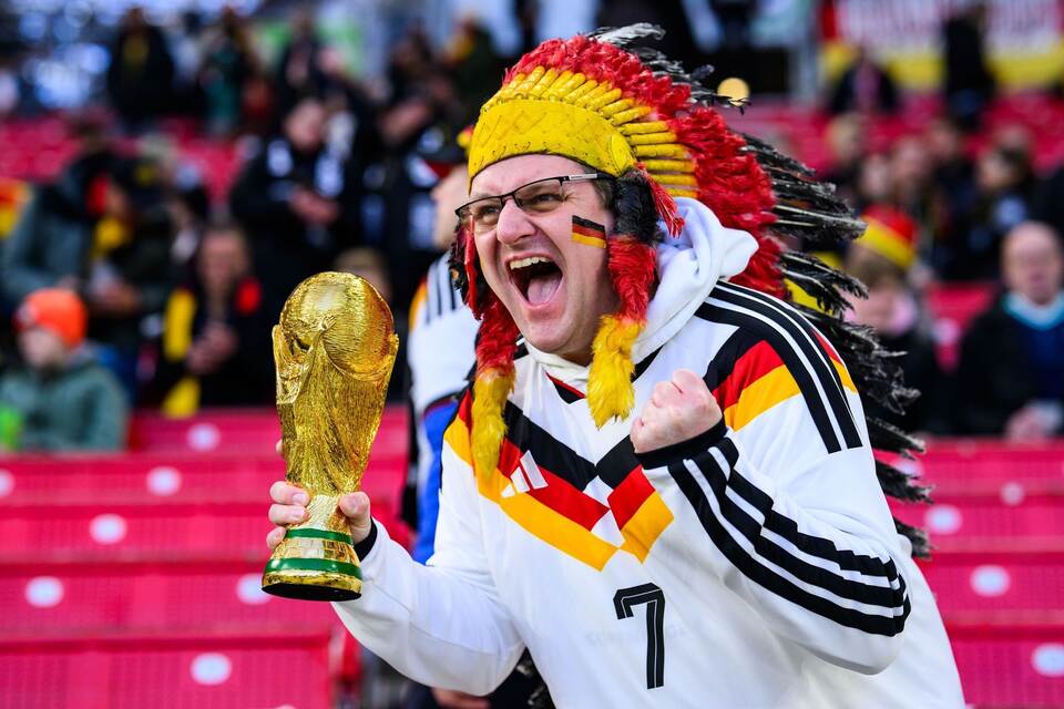 Fan der deutschen Nationalmannschaft