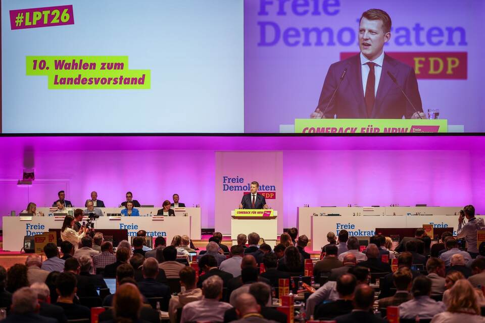 Landesparteitag FDP NRW mit Wahlen zum Landesvorstand
