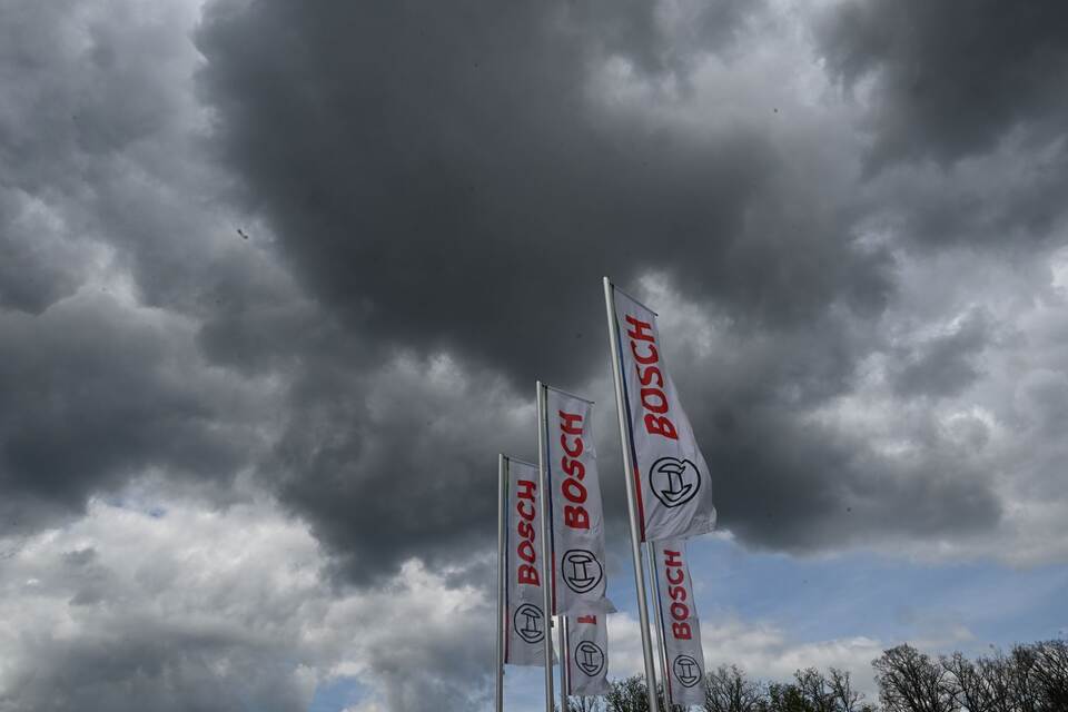 Dunkle Wolken in Baden-Württemberg