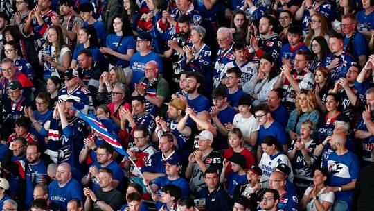 Fans der Adler Mannheim
