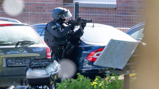 Polizeieinsatz in Moers