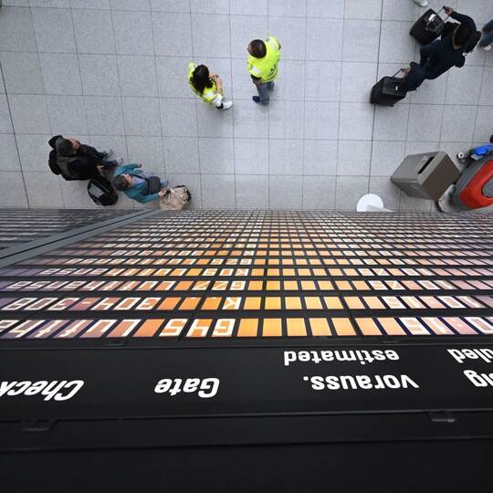Flughafen München - Fluggäste