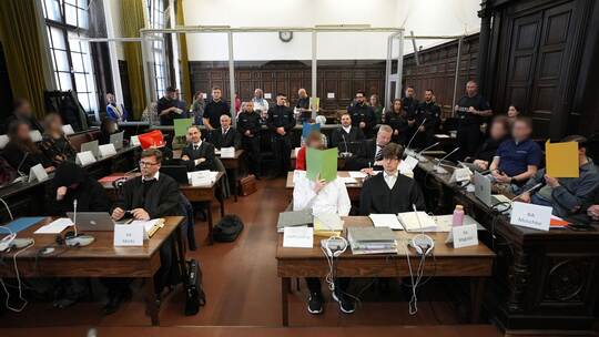 Beginn Prozess gegen rechtsextreme Terrorgruppe