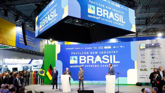 Beginn der Hannover Messe