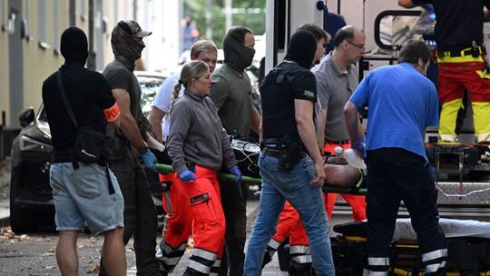 Großer Polizeieinsatz an Berufskolleg in Essen
