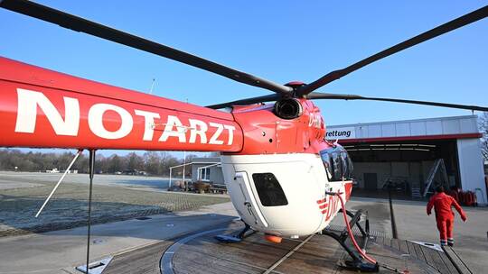 Rettungshubschrauber Deutsche Luftrettung DRF
