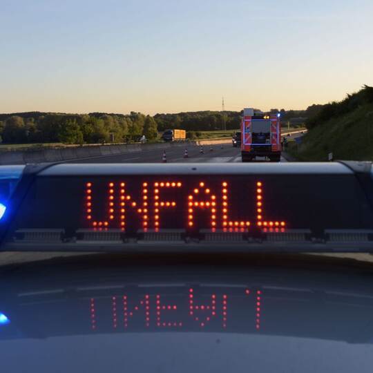 A9 in Richtung Berlin gesperrt