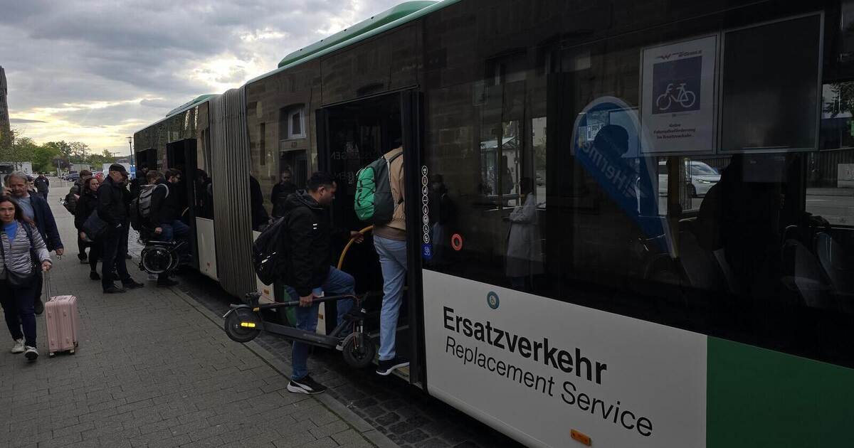 How well does the MEX rail replacement service from Mühlacker to Pforzheim ...