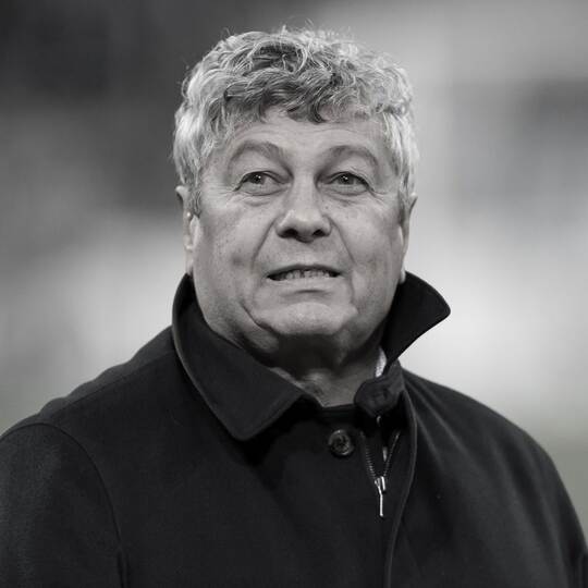 Rumäniens Ex-Fußball-Nationaltrainer Mircea Lucescu