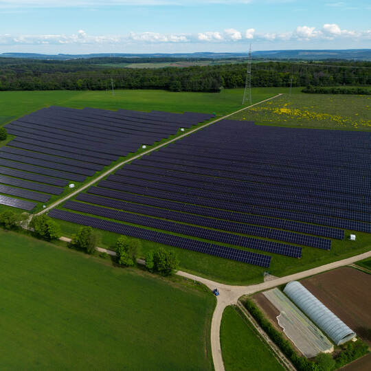 Solarpark Iptingen Serres