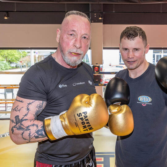 Sparring Uwe Hück Robert Stieglitz