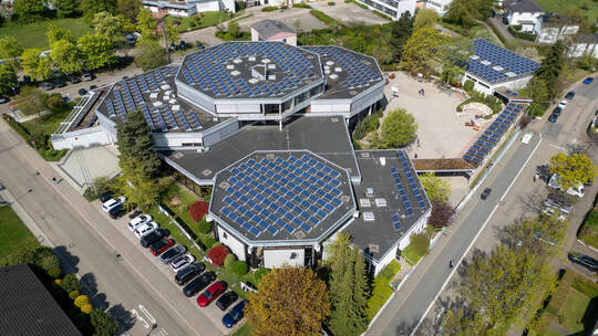 Schiller Gymnasium Büchenbronn Drohnenfoto