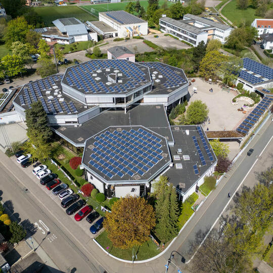 Schiller Gymnasium Büchenbronn Drohnenfoto