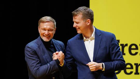 Christian Lindner und Henning Höne