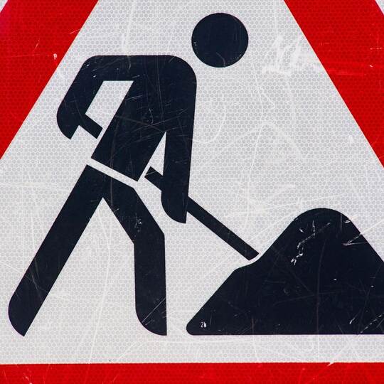 Baustelle (Symbolbild)