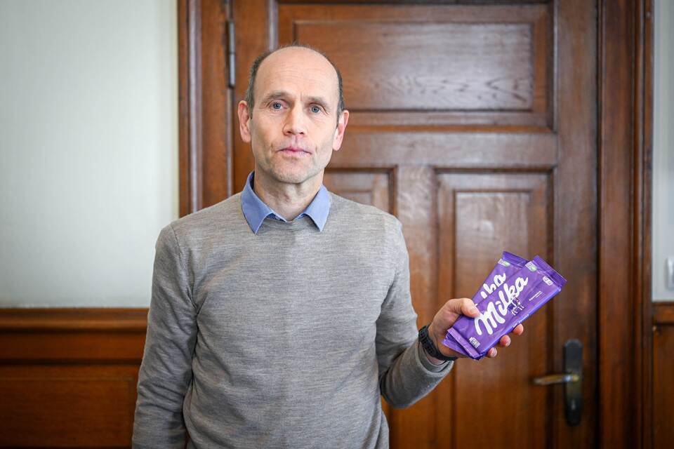 Verfahren zur "Milka"-Schokoladentafel