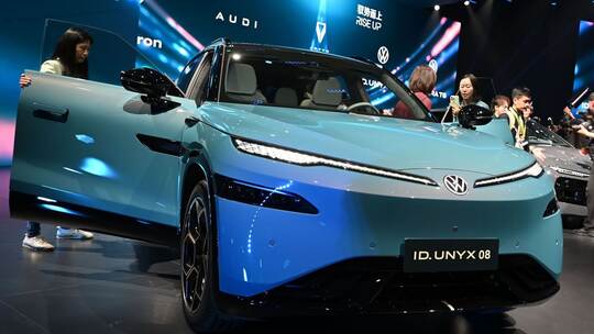 Vor der Automesse in Peking