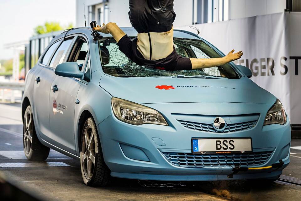 Björn Steiger Stiftung mit Crashtest