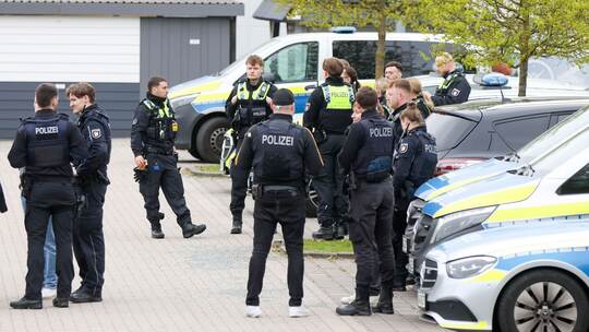 Polizei-Einsatz in Rellingen bei Hamburg