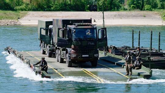 Großübung der Bundeswehr