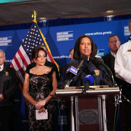 Schüsse bei Dinner mit Trump