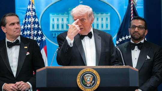 Medien-Dinner der Washingtoner Hauptstadtpresse