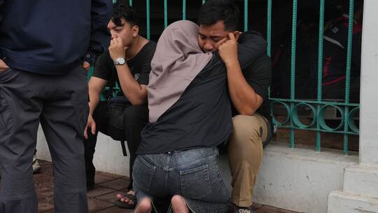 Zugunglück in Indonesien