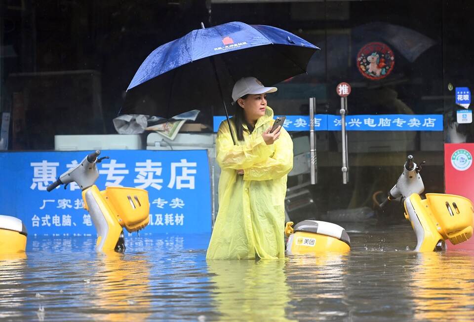 Überschwemmungen in China
