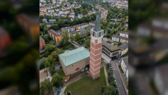 Luftbild Pforzheim Innenstadt