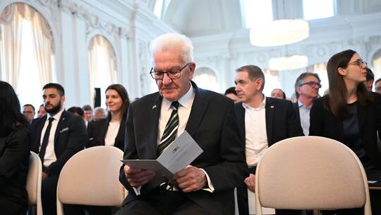 Festakt zur Verabschiedung von Ministerpräsident Kretschmann
