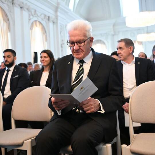 Festakt zur Verabschiedung von Ministerpräsident Kretschmann