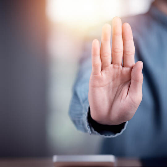 Mit einem Hausverbot kann der Zugang zum Rathaus verboten werden.