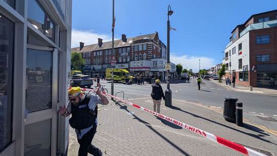 Zwei Verletzte bei Messerangriff in London